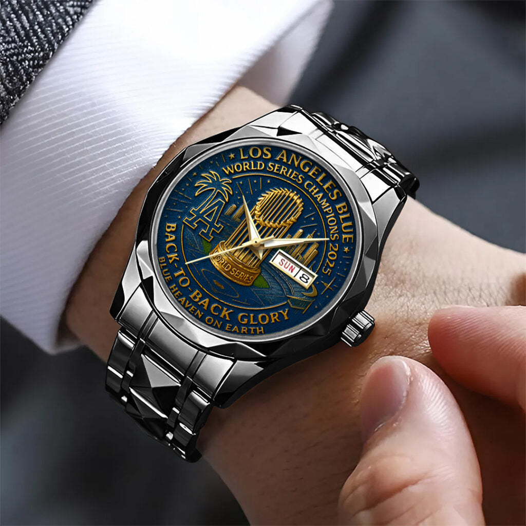 Los Angeles Dodgers World Series 2025 Alloy Luxury Quartz Watch - TANTN18080