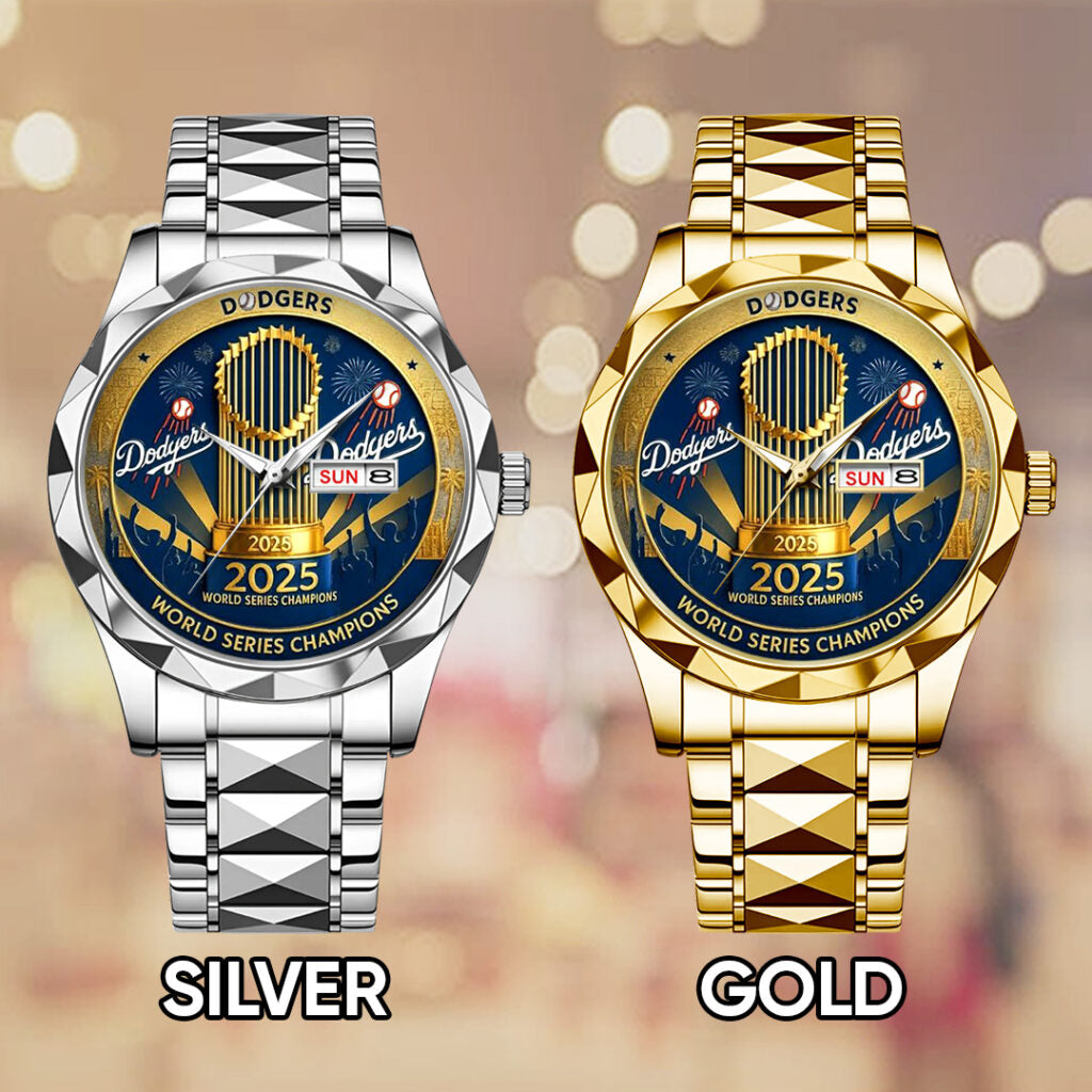 Los Angeles Dodgers World Series 2025  Alloy Luxury Quartz Watch - TANTN18082
