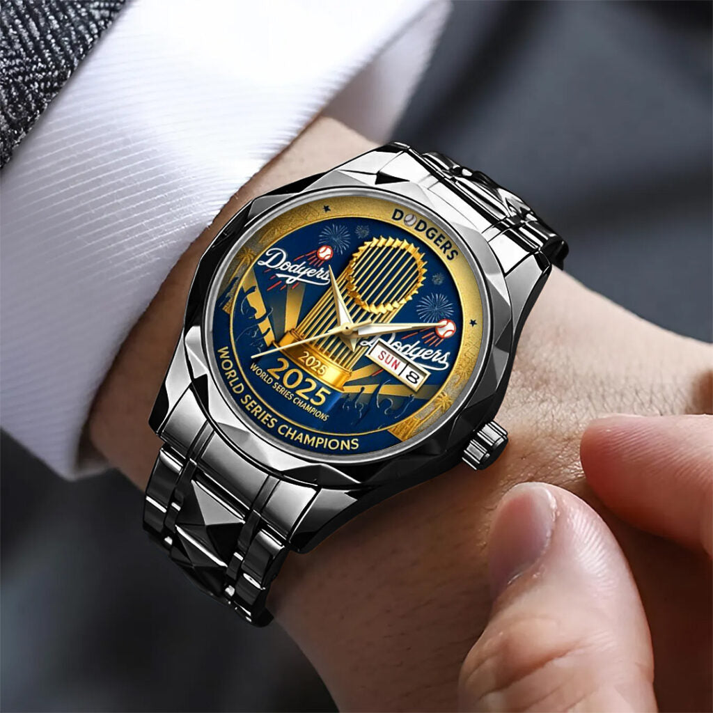 Los Angeles Dodgers World Series 2025  Alloy Luxury Quartz Watch - TANTN18082