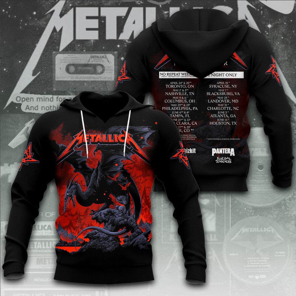 Metallica Tour 2026 3D Apparel – TANTN18181