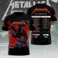 Metallica Tour 2026 3D Apparel – TANTN18181