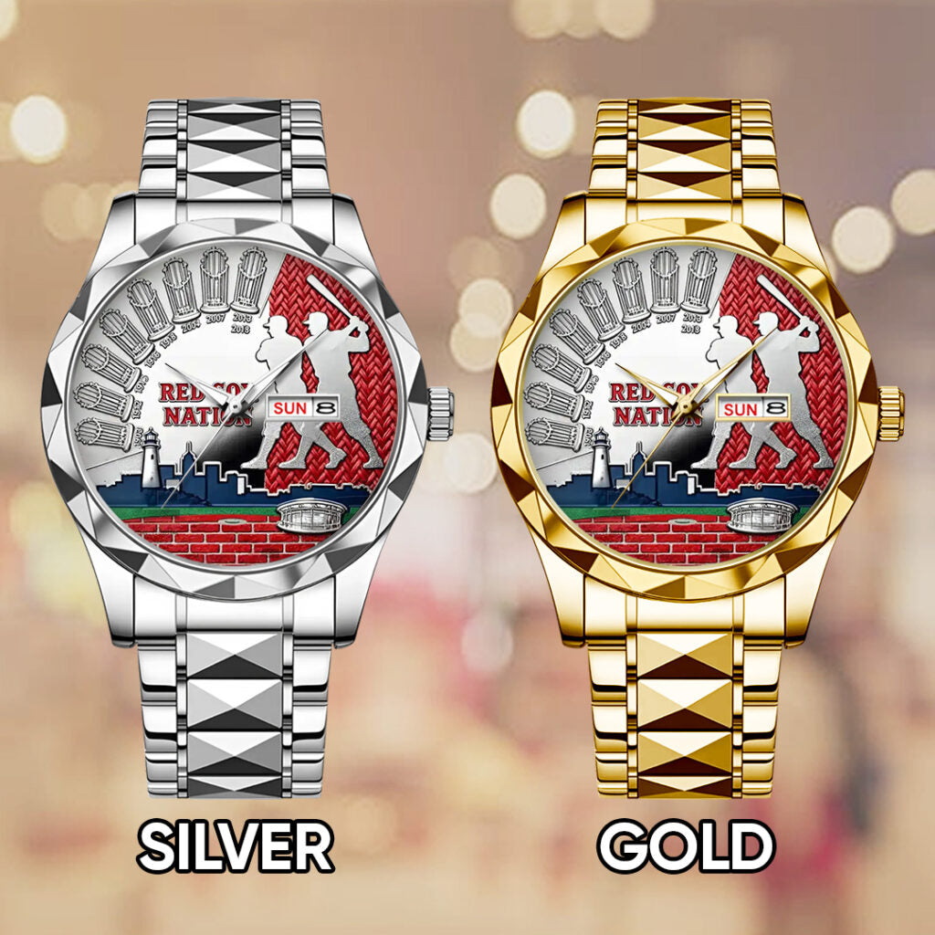 Boston Red Sox 125th Anniversary Alloy Luxury Quartz Watch - TANTN18278
