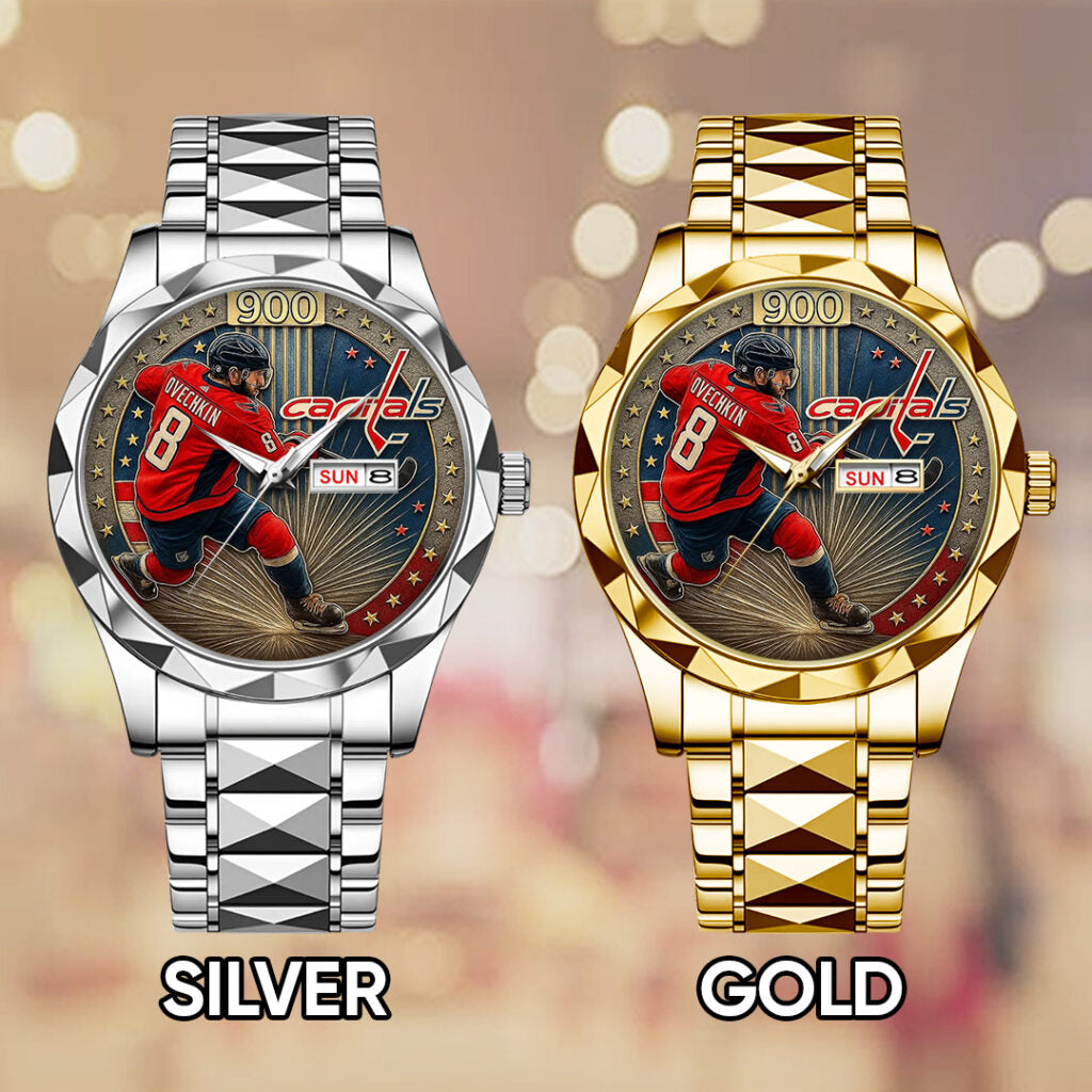 Alex Ovechkin x Washington Capitals Alloy Luxury Quartz Watch - TANTN18400