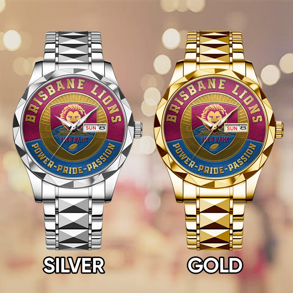 Brisbane Lions Alloy Luxury Quartz Watch - TANTN18625