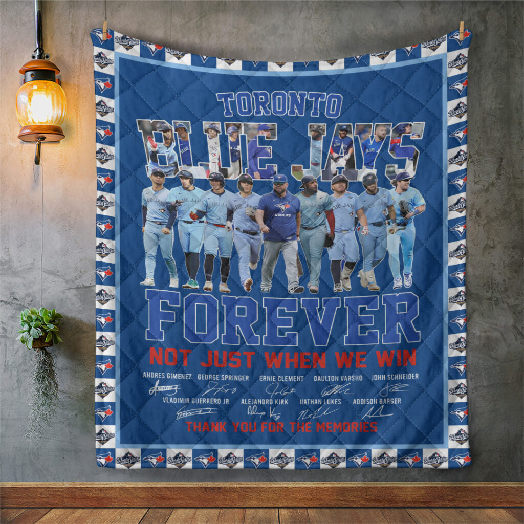 Toronto Blue Jays Quilt Blanket - TANTN18671