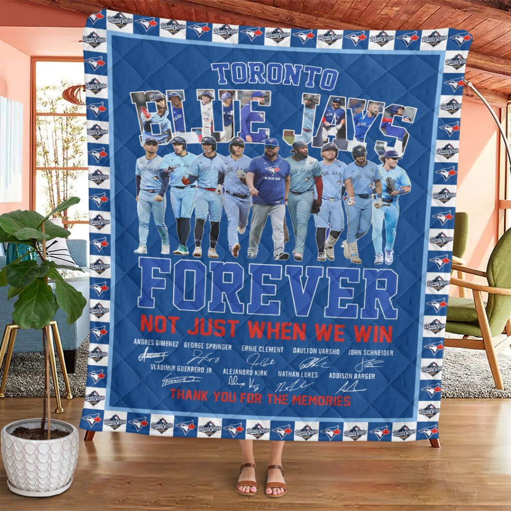 Toronto Blue Jays Quilt Blanket - TANTN18671