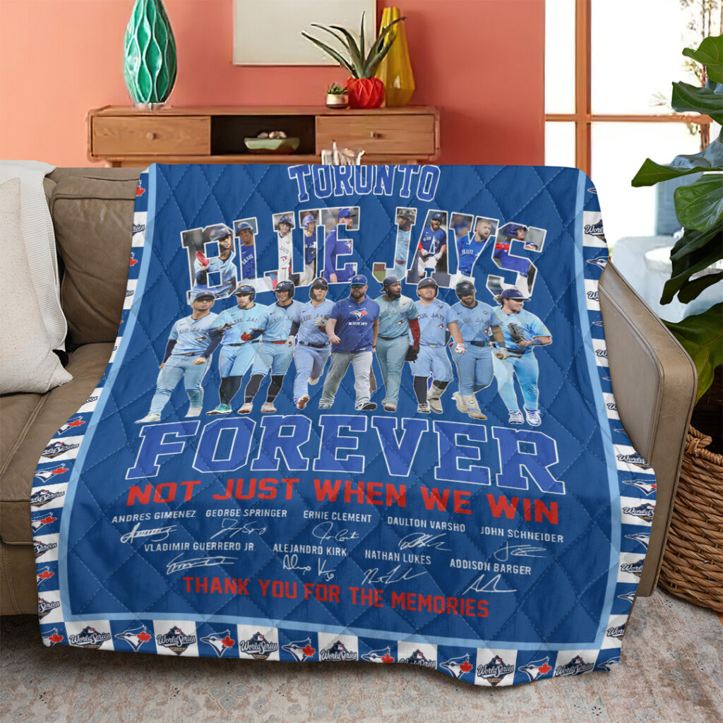 Toronto Blue Jays Quilt Blanket - TANTN18671