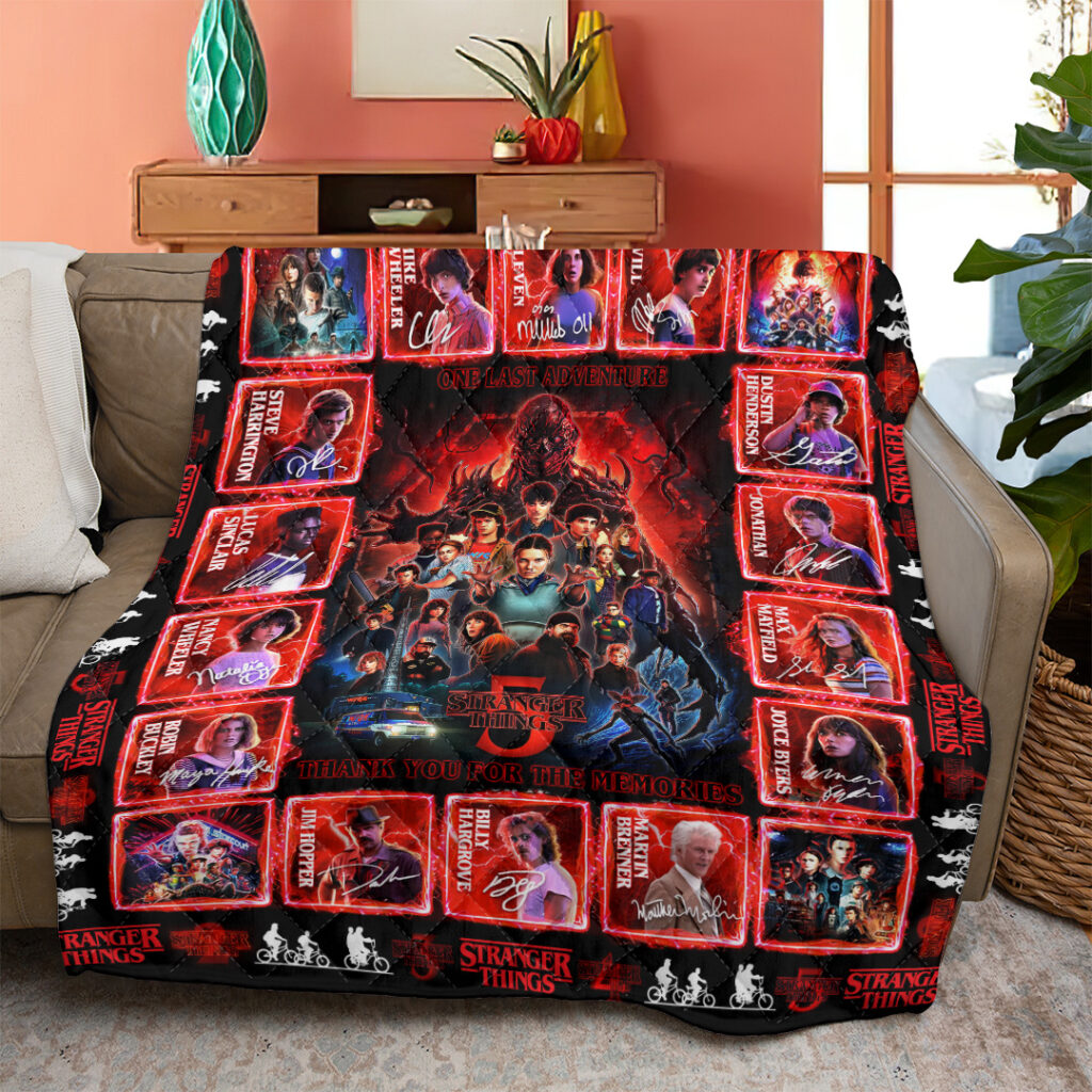Stranger Things Quilt Blanket - TANTN18983