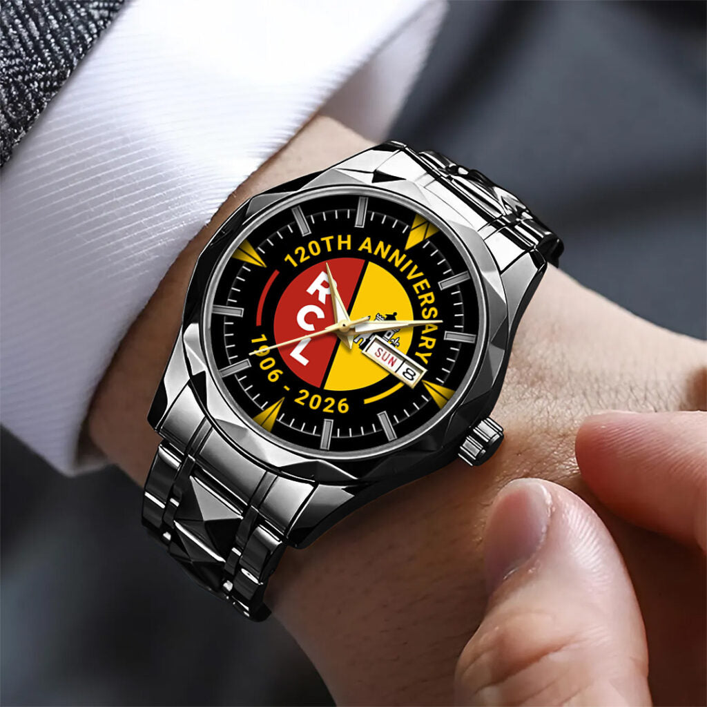 RC Lens 120th Anniversary Alloy Luxury Quartz Watch - TANTN19303