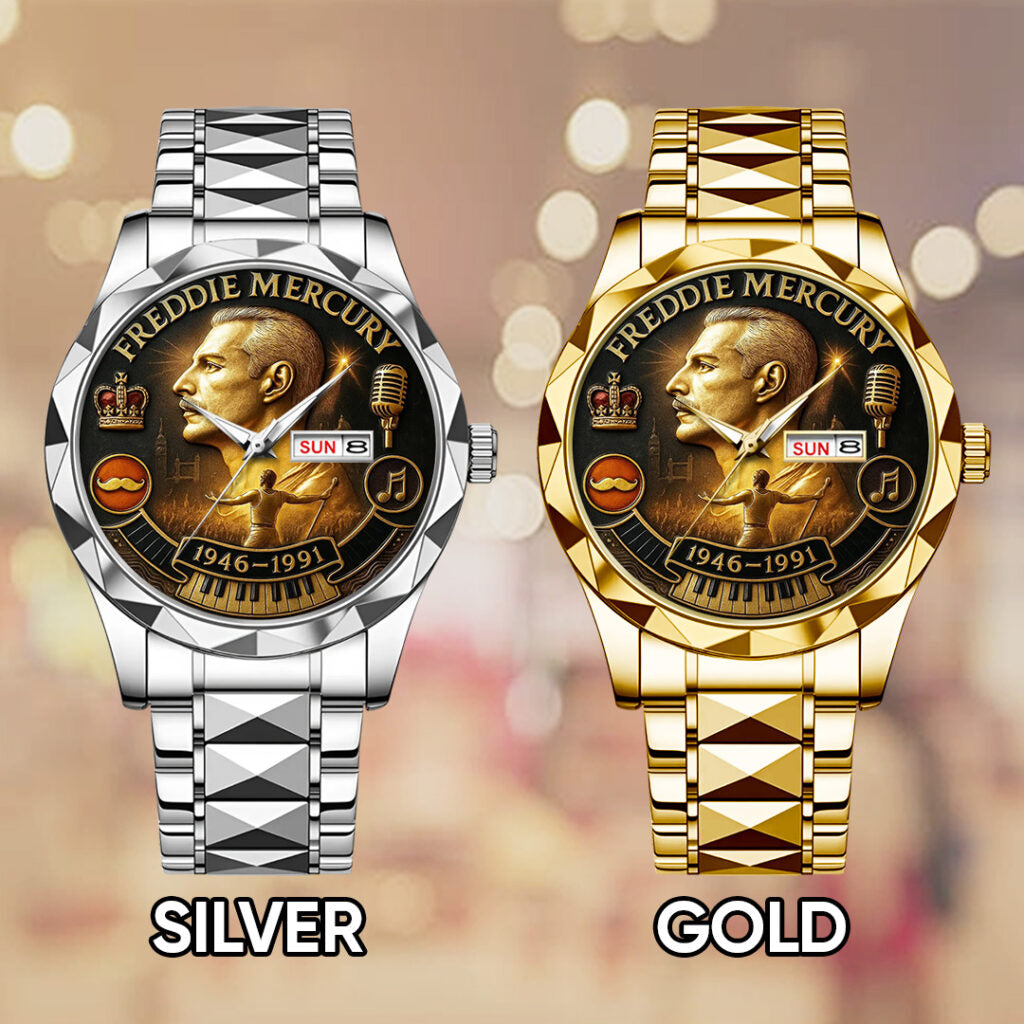 Freddie Mercury Alloy Luxury Quartz Watch - TANTN19409