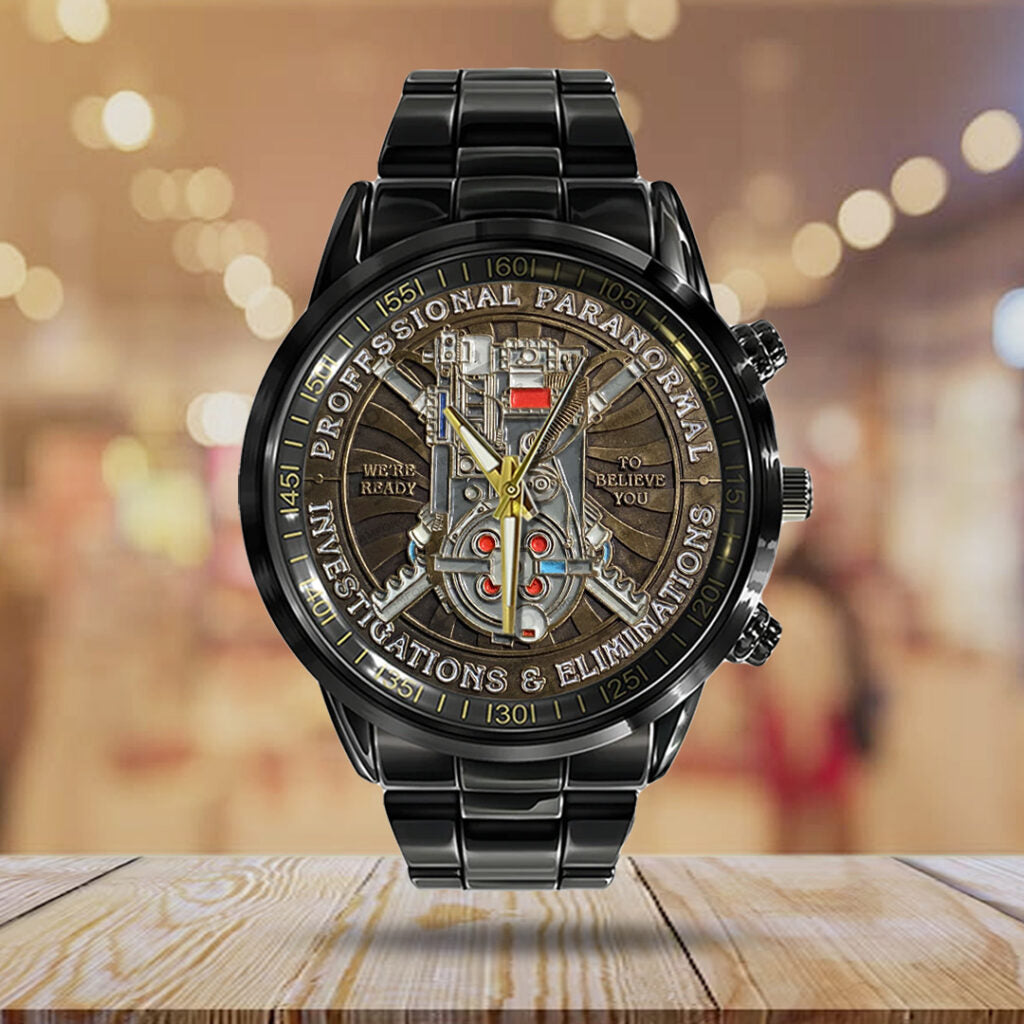 Ghostbusters Black Stainless Steel Watch - TANTN20002