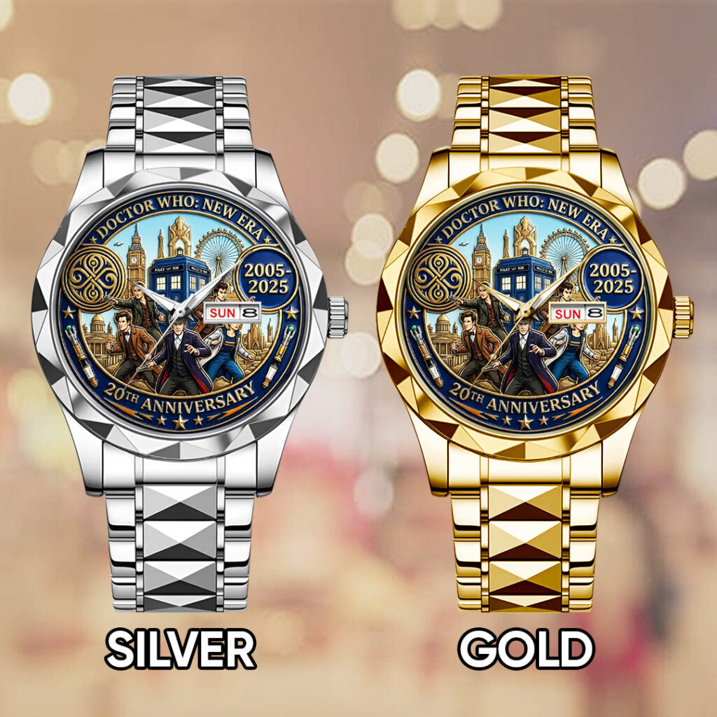 Doctor Who: New Era 20th Anniversary Alloy Luxury Quartz Watch - TANTN20028