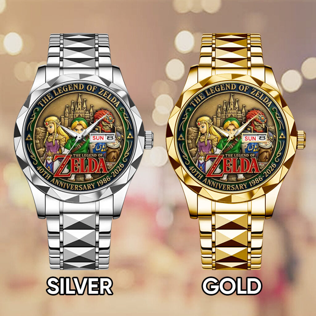 The Legend of Zelda 40th Anniversary Alloy Luxury Quartz Watch - TANTN20248