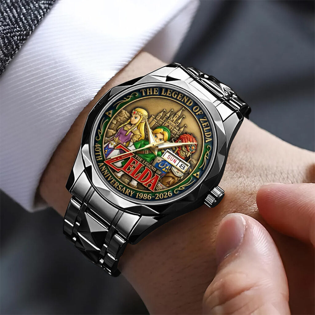 The Legend of Zelda 40th Anniversary Alloy Luxury Quartz Watch - TANTN20248