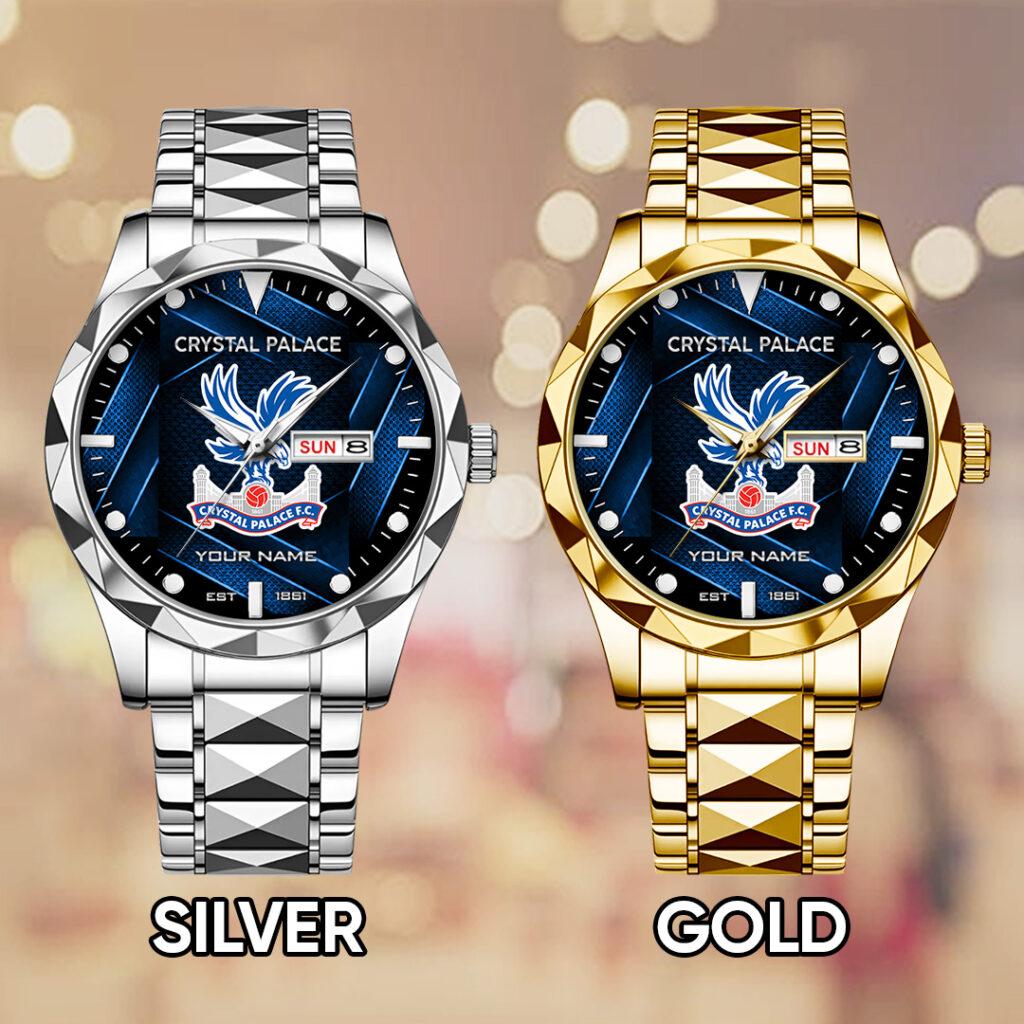Personalized Crystal Palace FC Alloy Luxury Quartz Watch - TANTN20262