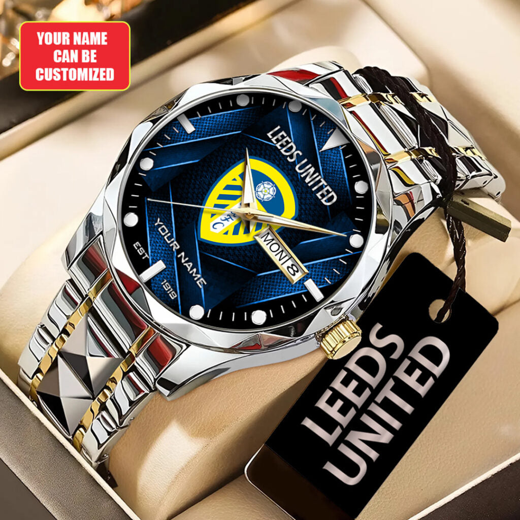 Personalized Leeds United Alloy Luxury Quartz Watch - TANTN20263