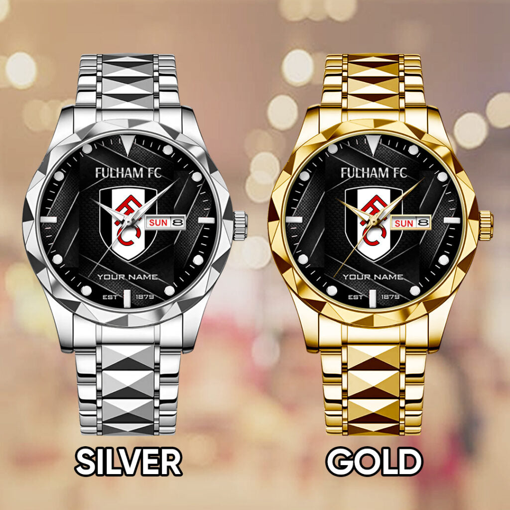 Personalized Fulham FC Alloy Luxury Quartz Watch - TANTN20270