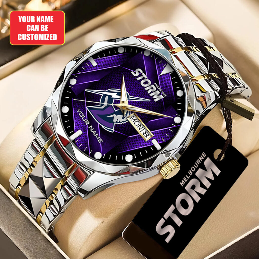 Personalized Melbourne Storm Alloy Luxury Quartz Watch - TANTN20296