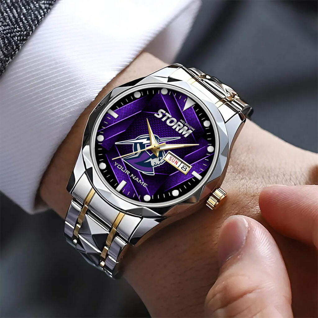 Personalized Melbourne Storm Alloy Luxury Quartz Watch - TANTN20296