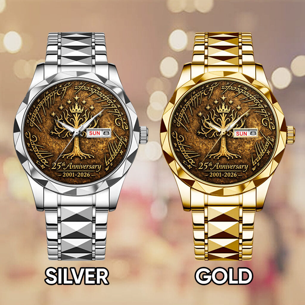 The Lord Of The Rings 25th Anniversary Alloy Luxury Quartz Watch - TANTN20362