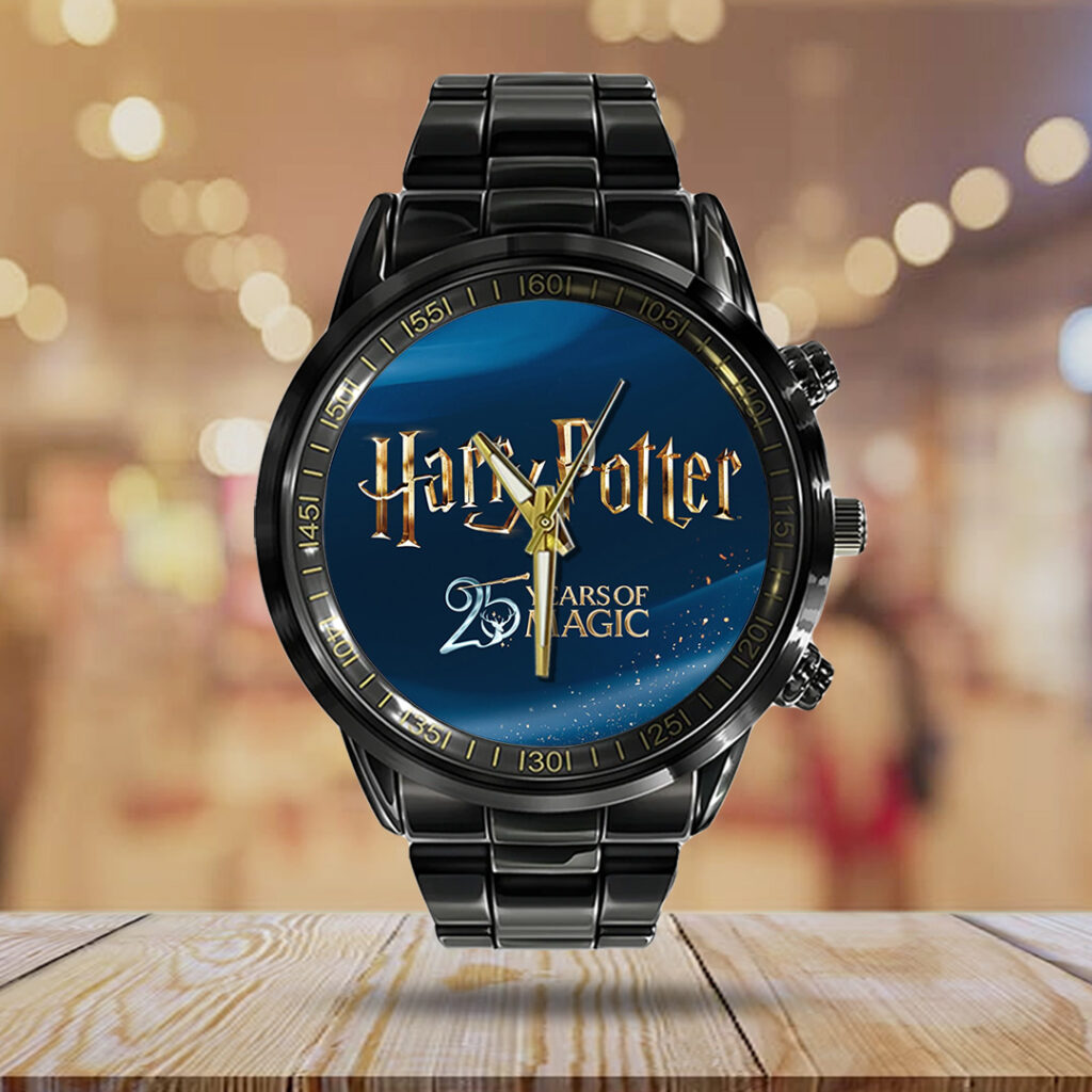 Harry Potter 25th Anniversary 2026 Black Stainless Steel Watch - TANTN20550