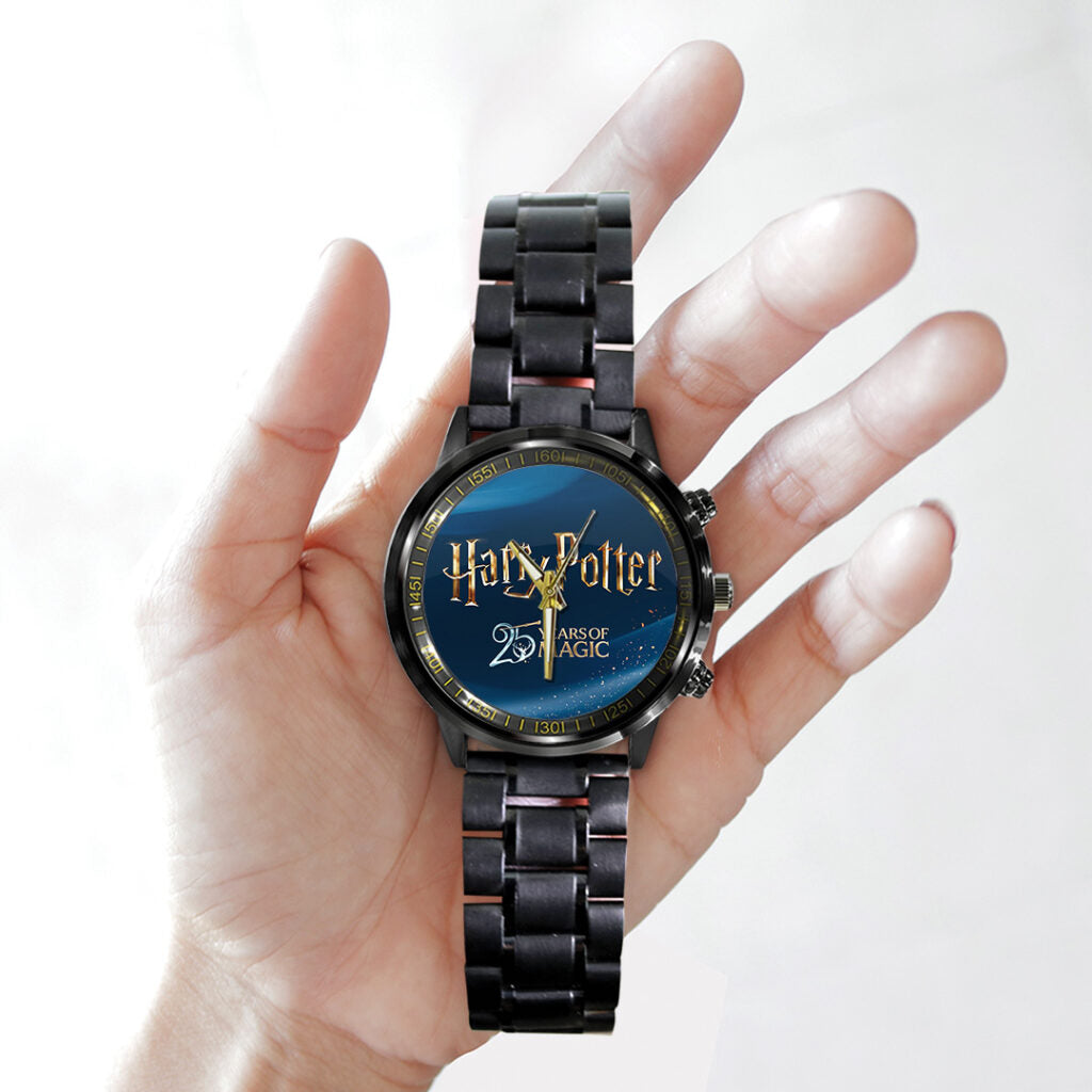 Harry Potter 25th Anniversary 2026 Black Stainless Steel Watch - TANTN20550