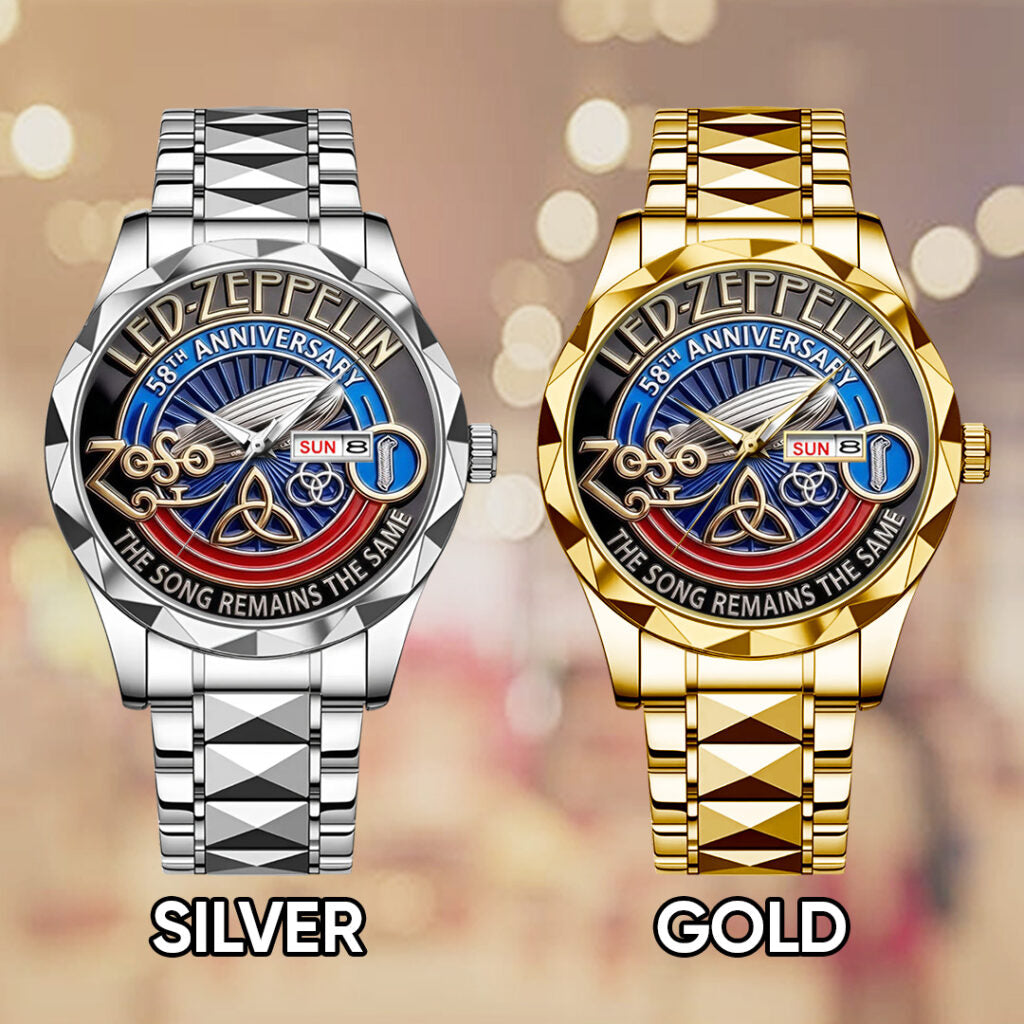 Led Zeppelin Alloy Luxury Quartz Watch - TANTN20554