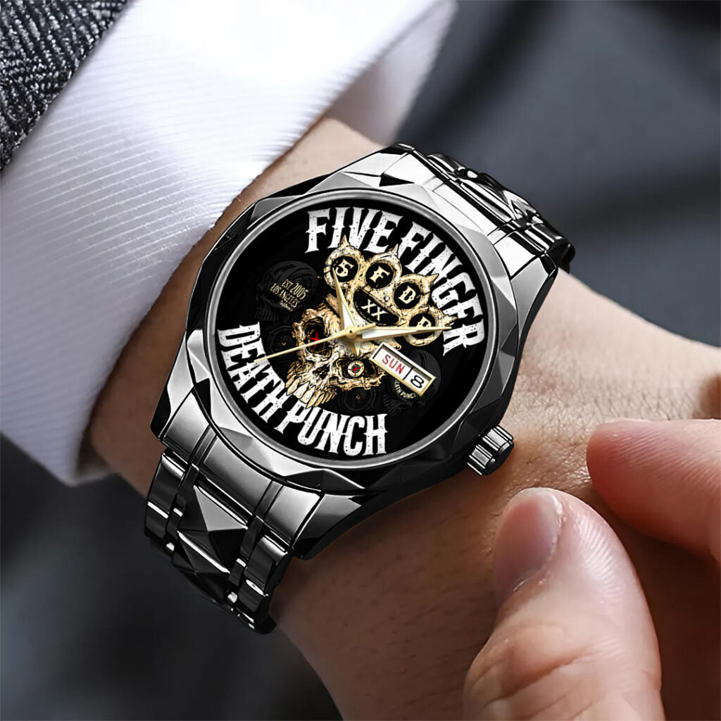 Five Finger Death Punch Alloy Luxury Quartz Watch - TANTN20566