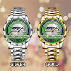 Seattle Seahawks 2025 NFC Champions Alloy Luxury Quartz Watch - TANTN20678