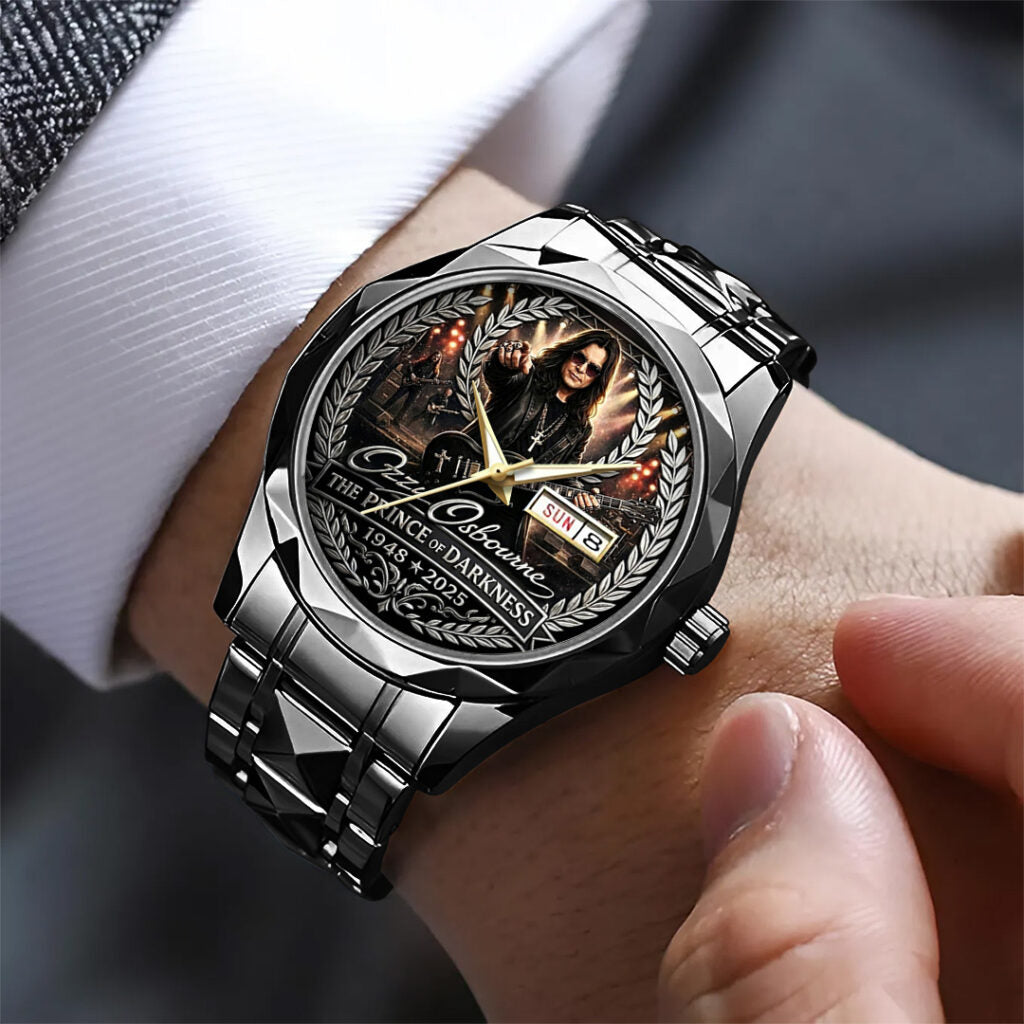 Ozzy Osbourne Alloy Luxury Quartz Watch - TANTN20688