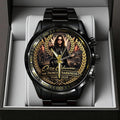 Ozzy Osbourne Black Stainless Steel Watch - TANTN20689