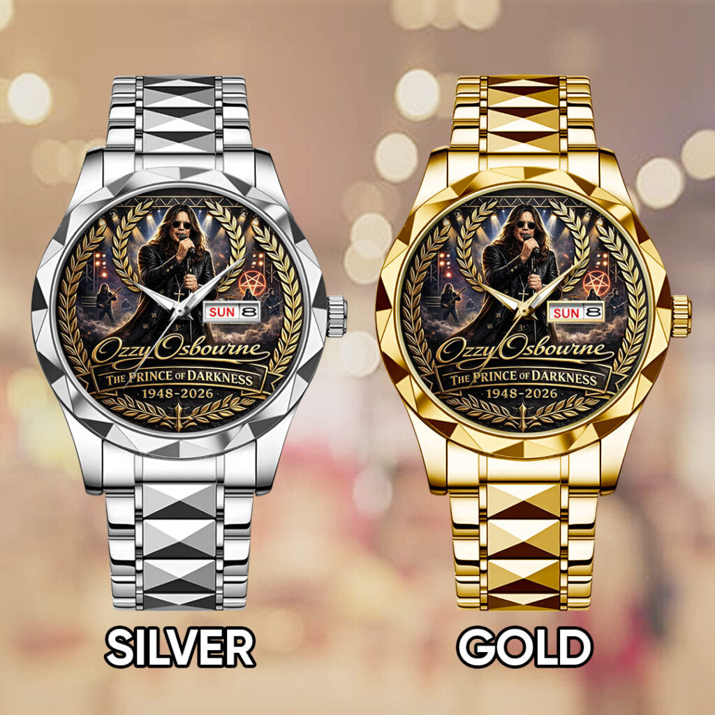 Ozzy Osbourne Alloy Luxury Quartz Watch - TANTN20715