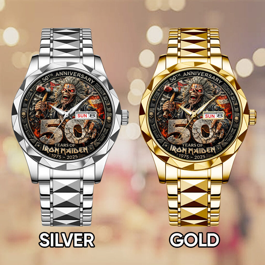 Iron Maiden 50th Anniversary Alloy Luxury Quartz Watch - TANTN20759