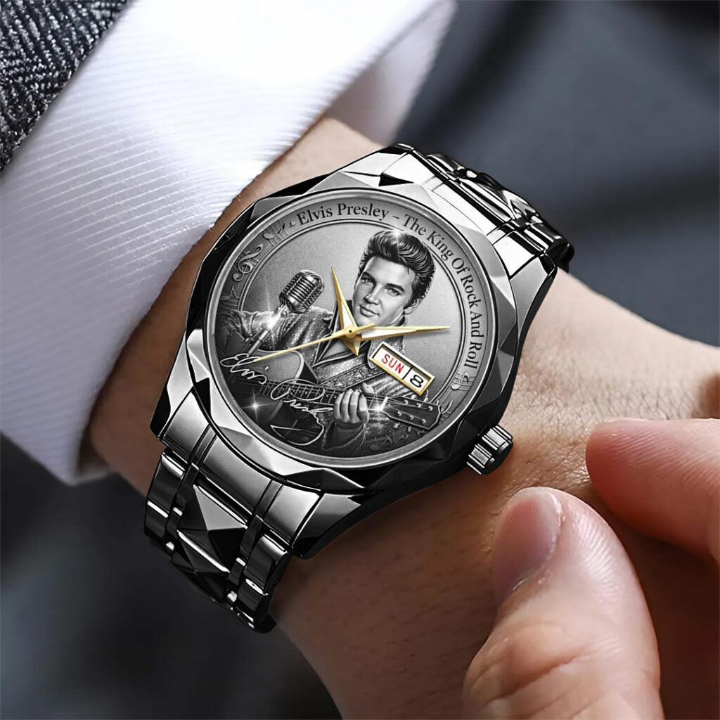 Elvis Presley Alloy Luxury Quartz Watch - TANTN20767