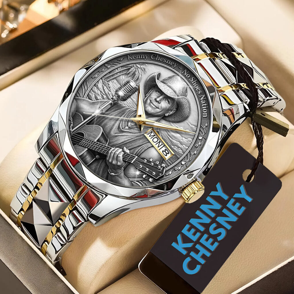 Kenny Chesney Alloy Luxury Quartz Watch - TANTN20769