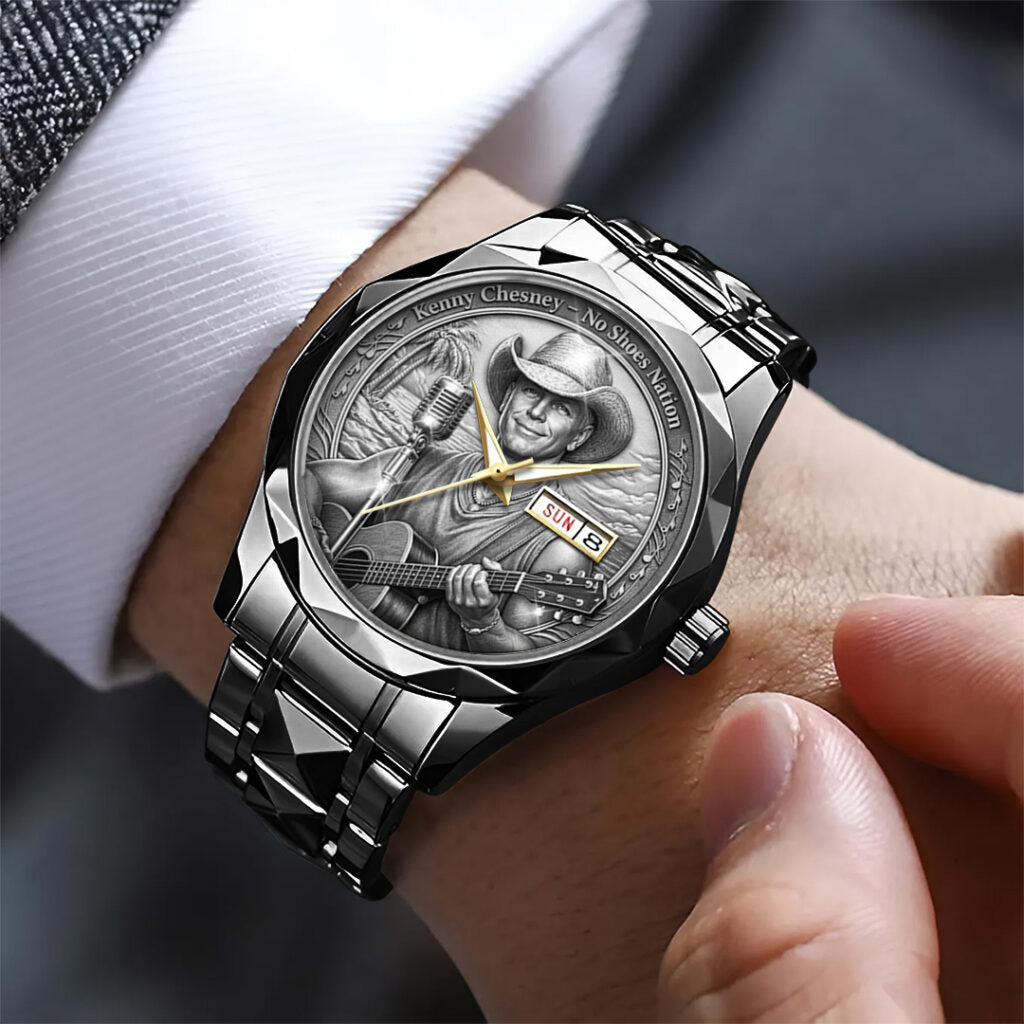 Kenny Chesney Alloy Luxury Quartz Watch - TANTN20769
