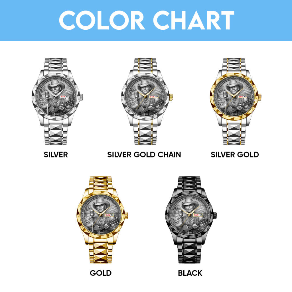 Kenny Chesney Alloy Luxury Quartz Watch - TANTN20769