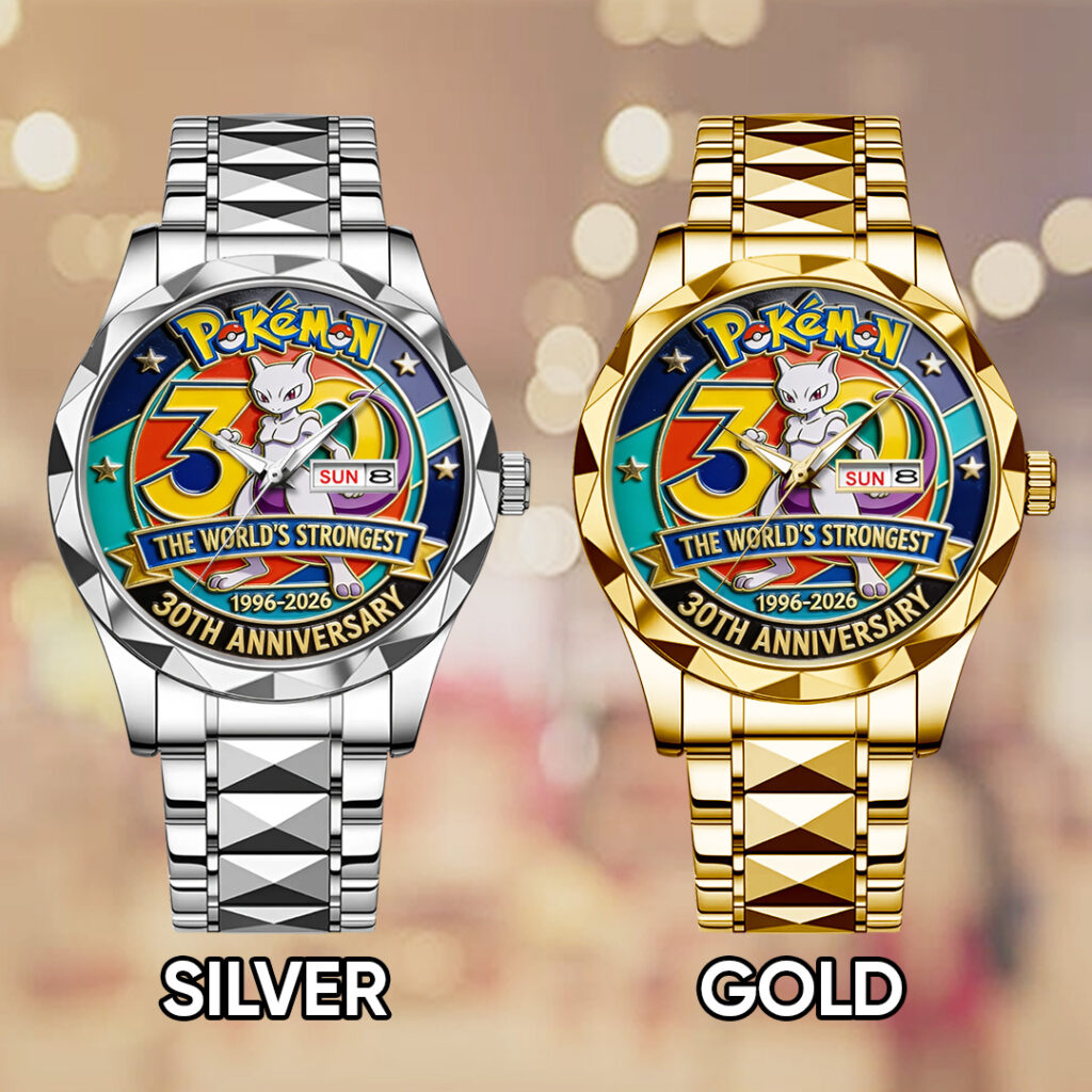 Pokemon 30th Anniversary 2026 Alloy Luxury Quartz Watch - TANTN20826