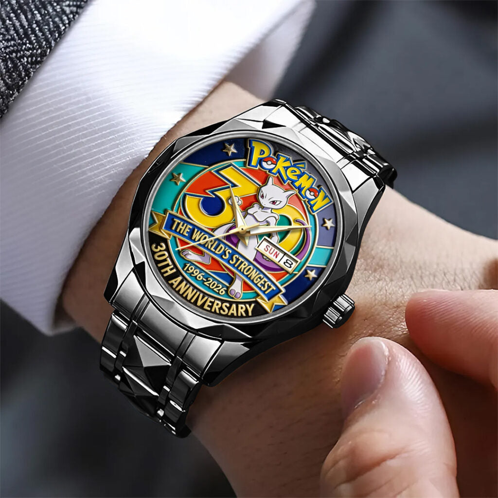 Pokemon 30th Anniversary 2026 Alloy Luxury Quartz Watch - TANTN20826