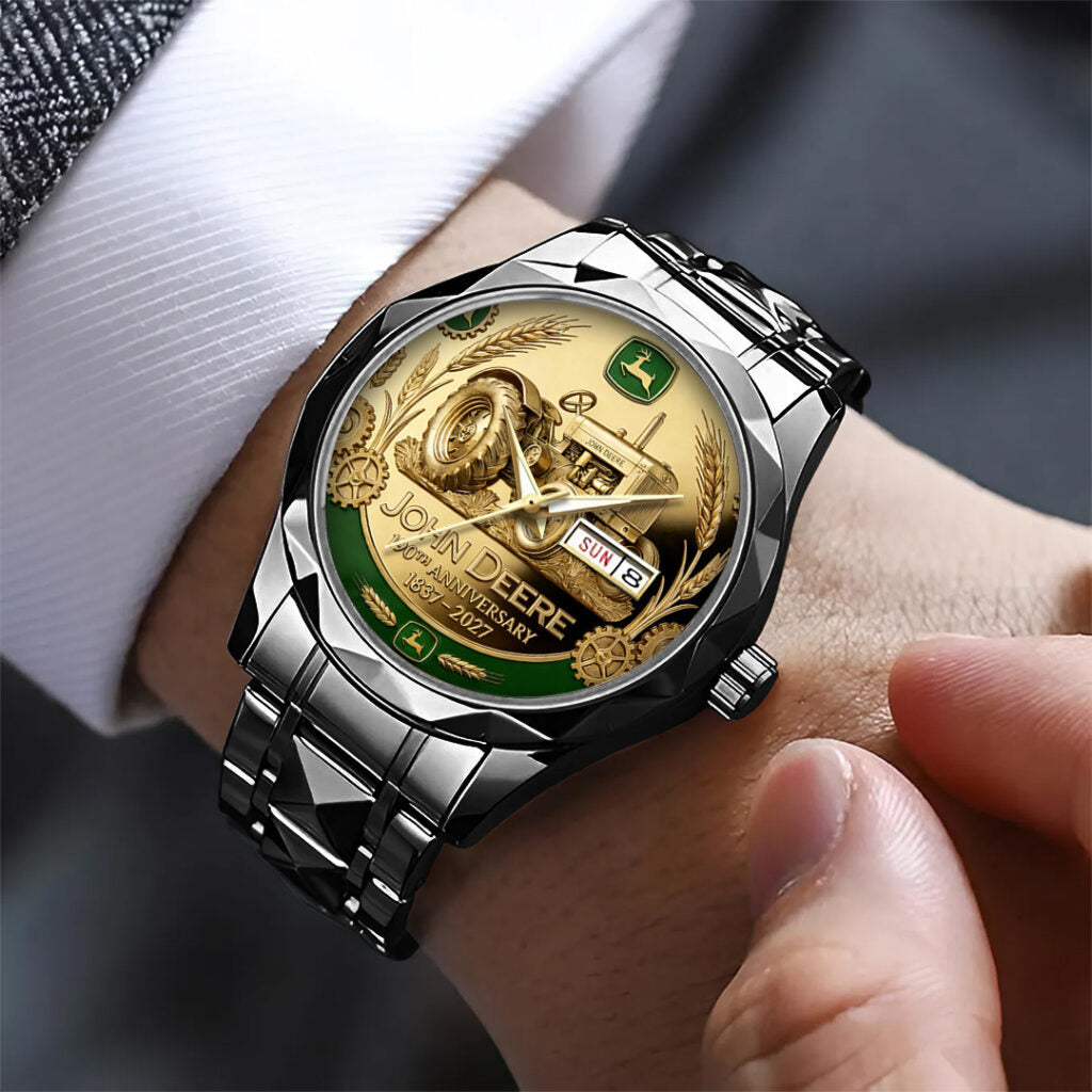 John Deere 190th Anniversary 2026 Alloy Luxury Quartz Watch - TANTN20829