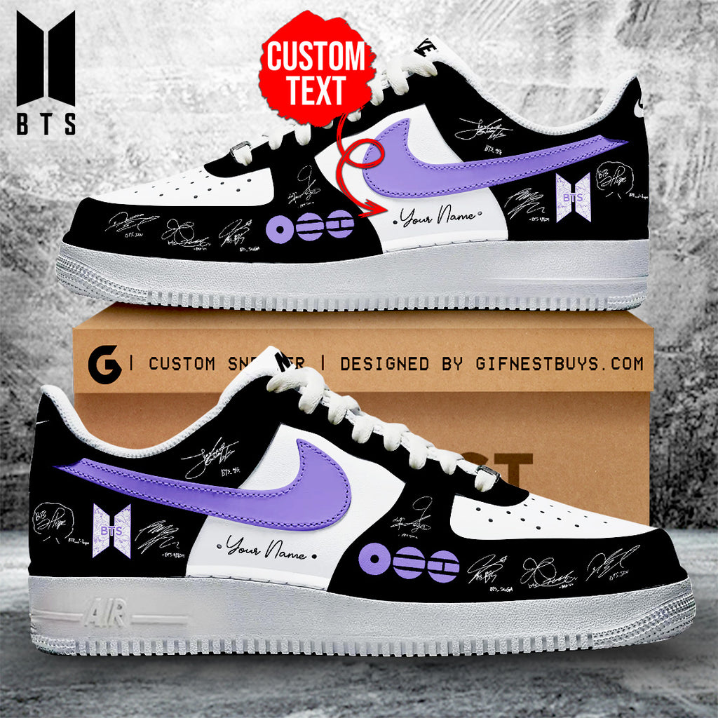 Personalized BTS World Tour 2026 AF1 Sneaker – TANTN20859