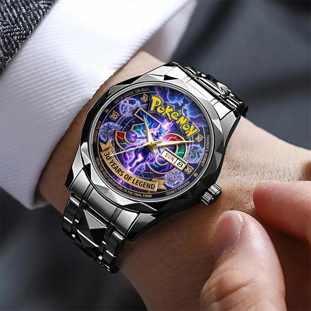 Pokemon 30th Anniversary 2026 Alloy Luxury Quartz Watch - TANTN20867