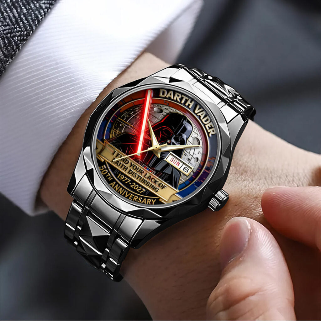 Star Wars 50th Anniversary 2027 Alloy Luxury Quartz Watch - TANTN20868