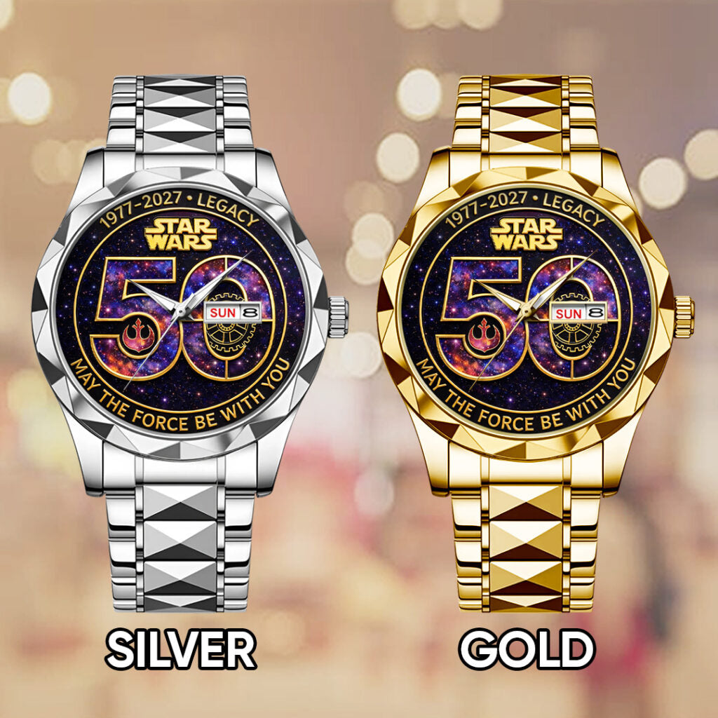 Star Wars 50th Anniversary 2027 Alloy Luxury Quartz Watch - TANTN20870