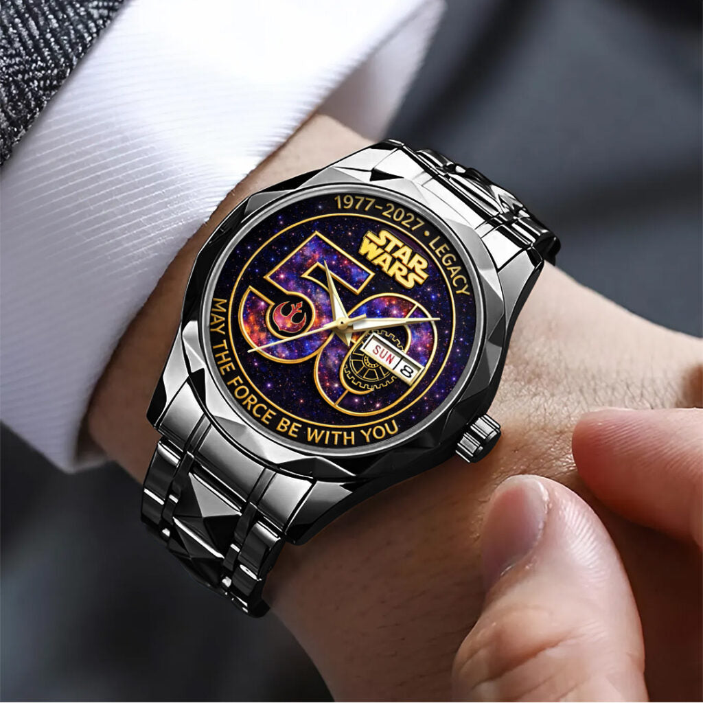 Star Wars 50th Anniversary 2027 Alloy Luxury Quartz Watch - TANTN20870