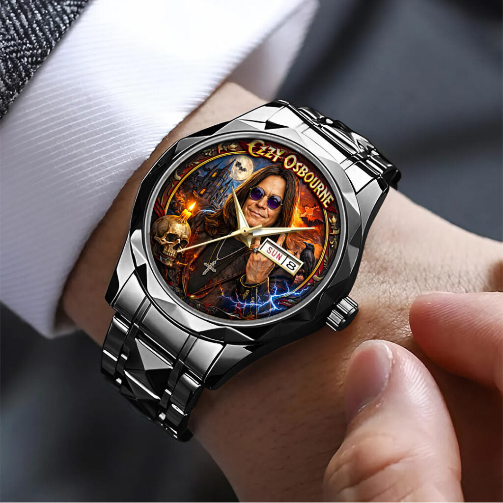 Ozzy Osbourne Alloy Luxury Quartz Watch - TANTN20872