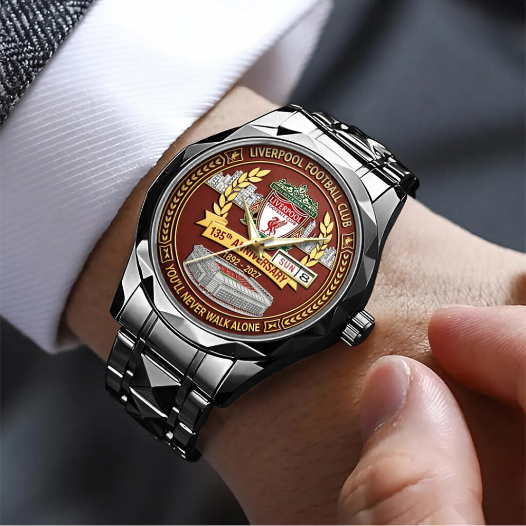 Liverpool FC 135th Anniversary 2027 Alloy Luxury Quartz Watch - TANTN20886