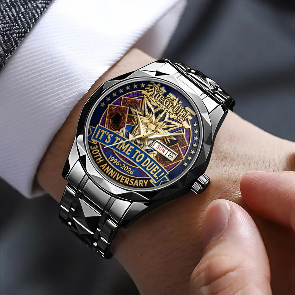 Yu-Gi-Oh! 30th Anniversary 2026 Alloy Luxury Quartz Watch - TANTN20904