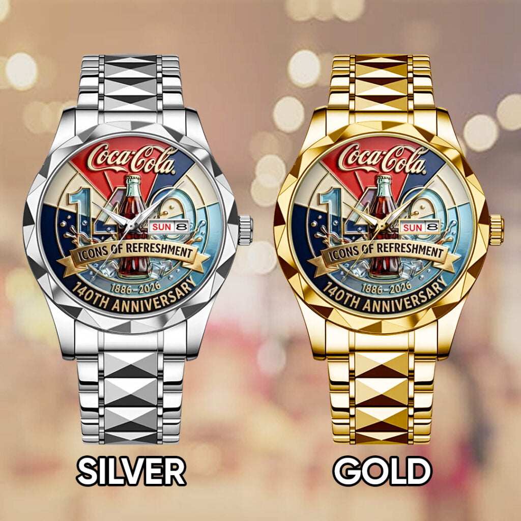 Coca-Cola 140th Anniversary 2026 Alloy Luxury Quartz Watch - TANTN20906