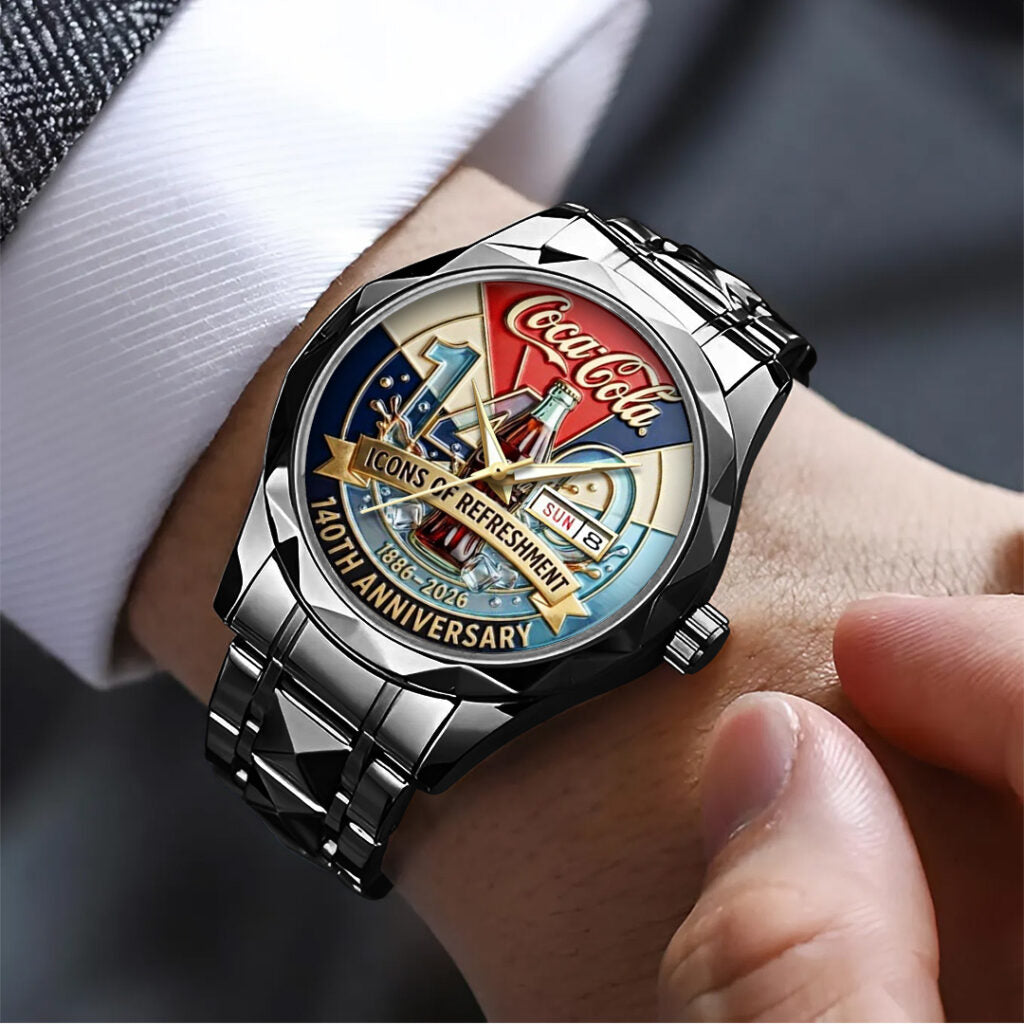 Coca-Cola 140th Anniversary 2026 Alloy Luxury Quartz Watch - TANTN20906